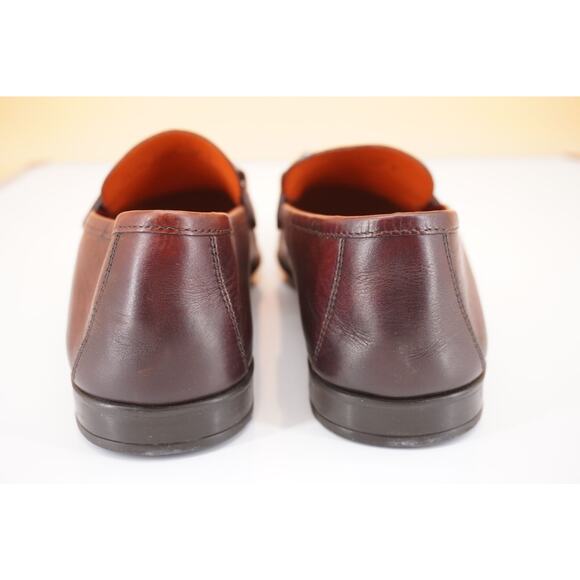 Magnanni Tazon Bit loafers size 9 New Mid brown Leather $395 NIB main image 10